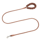Lightweight Polyester Rope Dog Leash — Soft Bead Handle, Swivel Snap | 150×0.8cm (One Size)