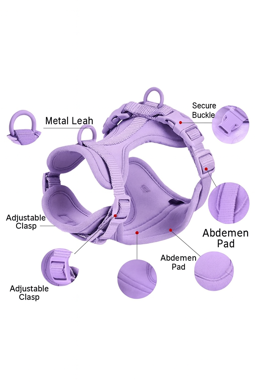 Waterproof PVC Walk Set — 4‑Piece (Harness + Leash + Collar + Waste-Bag Holder)  | Odor-Resistant, Easy-Clean, Anti-Slip Grip(XS–L)