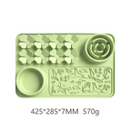 Multifunctional Pet Slow-Feeding Mat — Food-Grade Silicone, Anti-Slip | Easy-Clean, Dishwasher-Safe | 425×285×7mm