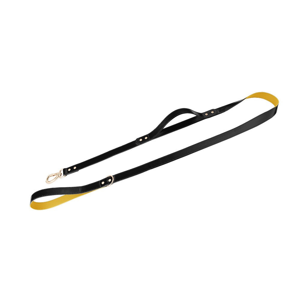 Urban Leather Leash — 150cm, Water‑Resistant