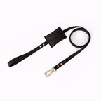 Urban Leather Leash 2 — 150cm with Mini Pouch