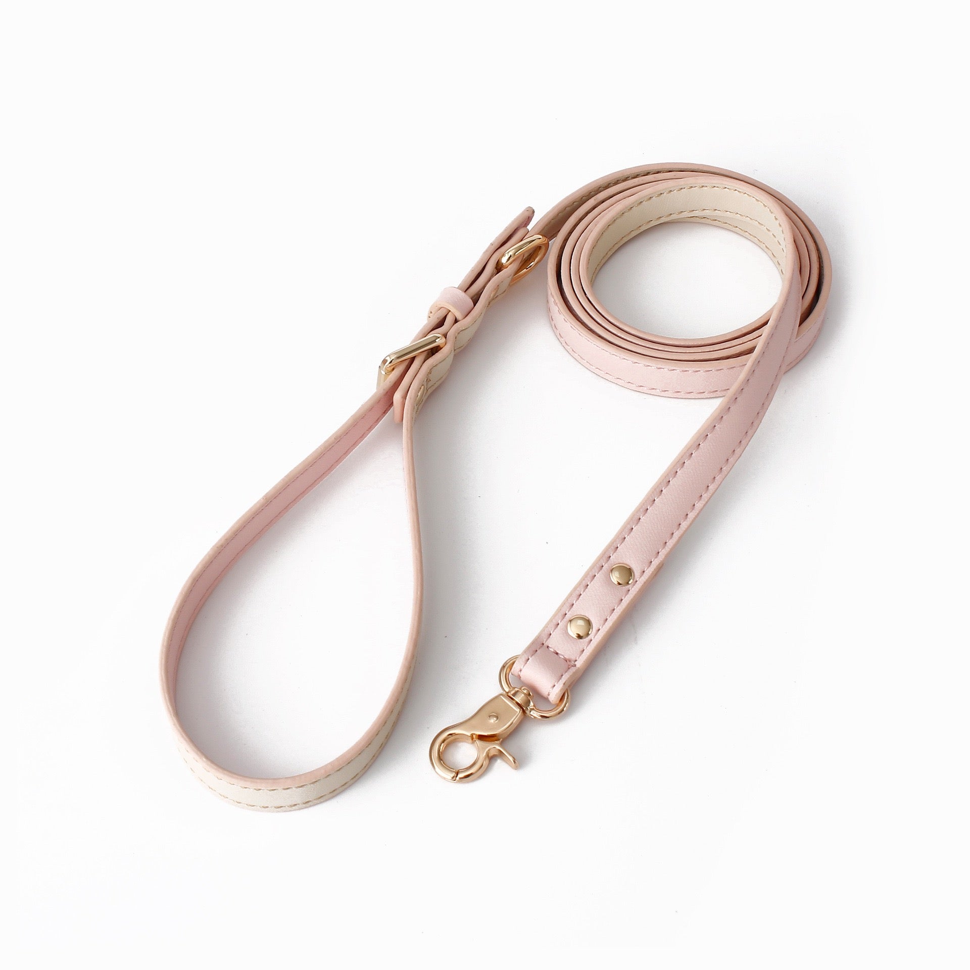 Classic Leather Leash — 150cm, Anti-Tangle Alloy Clip