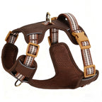 Lightweight Breathable Dog Harness — Adjustable, Reflective | Oxford + Polyester (XXS–L)