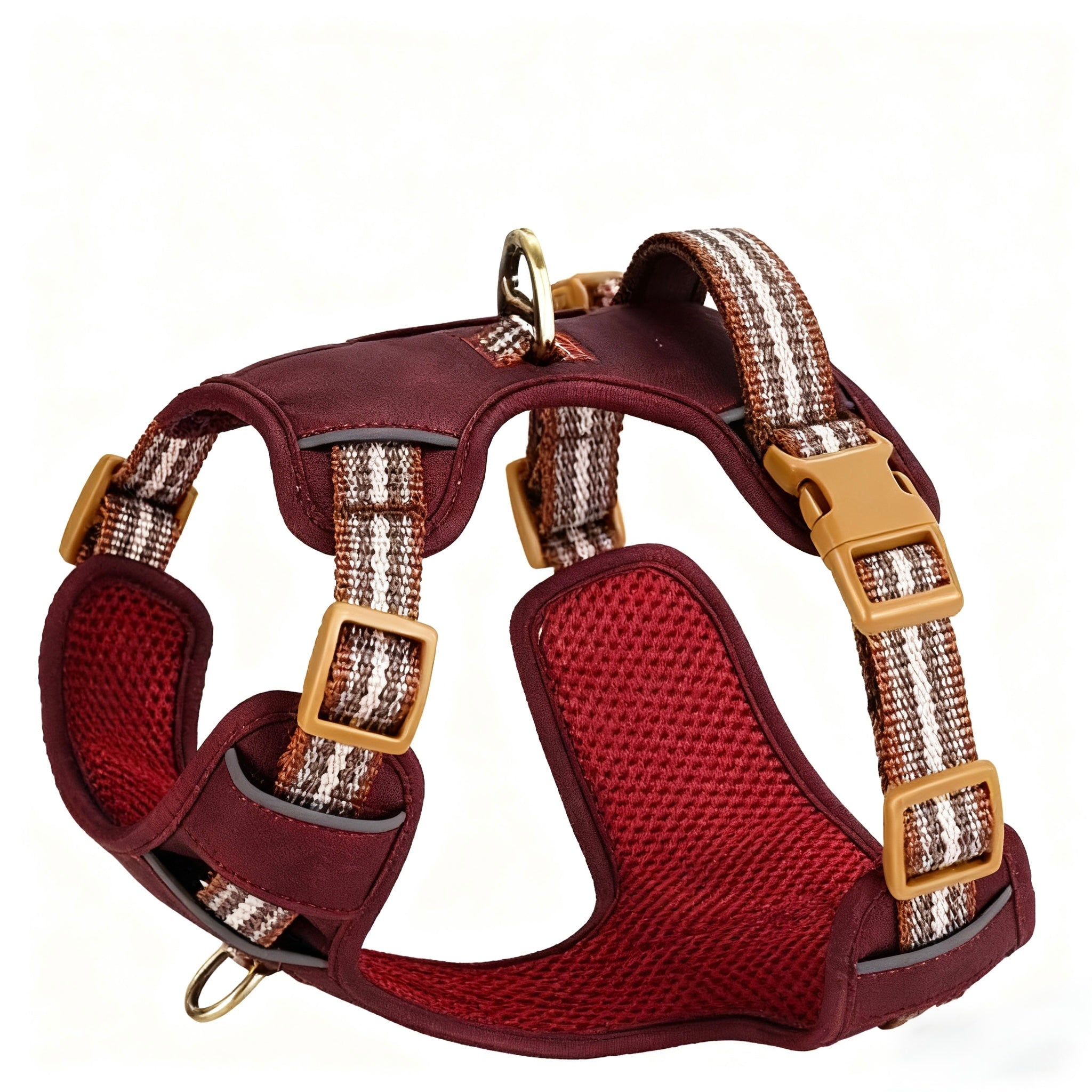 Lightweight Breathable Dog Harness — Adjustable, Reflective | Oxford + Polyester (XXS–L)